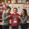 image:imageTstars Ive Been Naughty Sweatshirt Toddler Kids Ugly Christmas Sweater StyleJawlly  Red