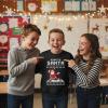 image:imageTstars Ive Been Naughty Sweatshirt Toddler Kids Ugly Christmas Sweater StyleKung Fu  Black