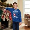 image:imageTstars Ive Been Naughty Sweatshirt Toddler Kids Ugly Christmas Sweater StyleKung Fu  Blue