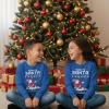 image:imageTstars Ive Been Naughty Sweatshirt Toddler Kids Ugly Christmas Sweater StyleKung Fu  Blue