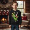 image:imageTstars Ive Been Naughty Sweatshirt Toddler Kids Ugly Christmas Sweater StyleRiding  Black