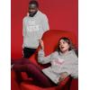 image:imageTstars Matching Couple Hoodies  His and Hers The Boss amp Real Boss Pullover Gift for Anniversary or Valentines DayMen Gray  Women Gray