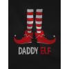 image:imageTstars Mommy amp Daddy Elf Suit Matching Set Santas Helpers Funny Christmas SweatshirtsMommy Elf Green  Daddy Elf Black
