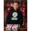 image:imageTstars Paw Patrol Chase Rubble Christmas Snow Globe Toddler HoodieBlack