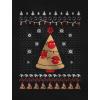 image:imageTstars Pizza Ugly Christmas Sweater Funny Xmas Pizza Tree Women SweatshirtBlack