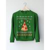 image:imageTstars Pizza Ugly Christmas Sweater Funny Xmas Pizza Tree Women SweatshirtBlack