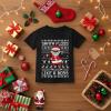 image:imageTstars Santa Floss Dancing Shirt for Kids Youth  Boys Girls Reindeer Holiday Christmas Ugly Sweater Style TeeFloss  Black