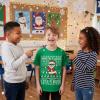 image:imageTstars Santa Floss Dancing Shirt for Kids Youth  Boys Girls Reindeer Holiday Christmas Ugly Sweater Style TeeFloss  Green