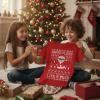 image:imageTstars Santa Floss Dancing Shirt for Kids Youth  Boys Girls Reindeer Holiday Christmas Ugly Sweater Style TeeFloss  Red