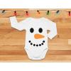 image:imageTstars Snowman Outfit for Baby Boy Girl Christmas Holiday Baby Long Sleeve BodysuitWhite