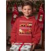 image:imageTstars TeeStars  Tractors amp Bulldozers Ugly Christmas Sweater Toddler HoodieRed