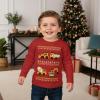 image:imageTstars ToddlerYouth Game On Santa Long Sleeve Christmas Gaming Shirt Funny Holiday Tee for Kids Boys and GirlsConstruciton  Red