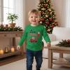 image:imageTstars ToddlerYouth Game On Santa Long Sleeve Christmas Gaming Shirt Funny Holiday Tee for Kids Boys and GirlsExcavator  Green