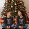 image:imageTstars ToddlerYouth Game On Santa Long Sleeve Christmas Gaming Shirt Funny Holiday Tee for Kids Boys and GirlsFlossing  Black
