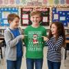 image:imageTstars ToddlerYouth Game On Santa Long Sleeve Christmas Gaming Shirt Funny Holiday Tee for Kids Boys and GirlsFlossing  Green