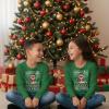 image:imageTstars ToddlerYouth Game On Santa Long Sleeve Christmas Gaming Shirt Funny Holiday Tee for Kids Boys and GirlsFlossing  Green