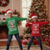 image:imageTstars ToddlerYouth Game On Santa Long Sleeve Christmas Gaming Shirt Funny Holiday Tee for Kids Boys and GirlsFlossing  Red