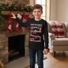 image:imageTstars ToddlerYouth Game On Santa Long Sleeve Christmas Gaming Shirt Funny Holiday Tee for Kids Boys and GirlsGame on  Black