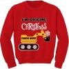 image:imageTstars Im Digging Christmas Personalized Boys Tractor Custom Toddler Kids Sweatshirt 56 Red
