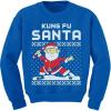image:imageTstars Kung Fu Santa Ugly Christmas Sweater Funny Toddler Kids Sweatshirts 2T Blue