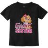image:imageTstars Paw Patrol Little Sister Outfit Skye Baby Girl Sibling Infant Kids TShirtBlack