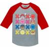 image:imageTstars Paw Patrol Rubble Valentines Day Shirt for Toddlers and Kids  Loads of Love Valentine Raglan 34 Sleeve TeeXoxo  Red