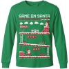 image:imageTstars ToddlerYouth Game On Santa Long Sleeve Christmas Gaming Shirt Funny Holiday Tee for Kids Boys and GirlsGame on  Green