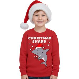 image:imageTstars Ive Been Naughty Sweatshirt Toddler Kids Ugly Christmas Sweater StyleShark  Red