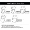 image:imageTstars Funny Pregnancy Maternity XRay Skeleton Shirt  Baby Boy Long Sleeve Tee for Expecting MomsSkeleton  Black