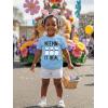 image:imageTstars Funny Holiday Shirts for Kids  St Patricks Day amp Easter Tees for Infant Toddler Boys amp GirlsEaster Peep  California Blue