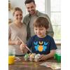 image:imageTstars Funny Holiday Shirts for Kids  St Patricks Day amp Easter Tees for Infant Toddler Boys amp GirlsEaster Trio  Navy