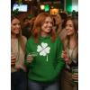 image:imageTstars Funny St Patricks Day Hoodie for Women amp Teen Girls  Irish Shamrock Clover Pullover SweatshirtClover  Green