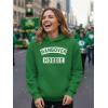 image:imageTstars Funny St Patricks Day Hoodie for Women amp Teen Girls  Irish Shamrock Clover Pullover SweatshirtHangover  Green