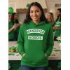 image:imageTstars Funny St Patricks Day Hoodie for Women amp Teen Girls  Irish Shamrock Clover Pullover SweatshirtHangover  Green