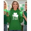 image:imageTstars Funny St Patricks Day Hoodie for Women amp Teen Girls  Irish Shamrock Clover Pullover SweatshirtIrish  Green
