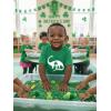 image:imageTstars St Patricks Day Dinosaur Shirt  Irish Shamrock Clover Infant amp Toddler Kids Tee for Boys GirlsBelly Clover  Green