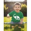 image:imageTstars St Patricks Day Dinosaur Shirt  Irish Shamrock Clover Infant amp Toddler Kids Tee for Boys GirlsBelly Clover  Green