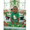 image:imageTstars St Patricks Day Dinosaur Shirt  Irish Shamrock Clover Infant amp Toddler Kids Tee for Boys GirlsRiding  Green