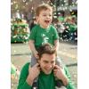 image:imageTstars St Patricks Day Dinosaur Shirt  Irish Shamrock Clover Infant amp Toddler Kids Tee for Boys GirlsTophat  Green