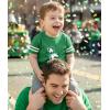 image:imageTstars St Patricks Day Dinosaur Shirt  Irish Shamrock Clover Infant amp Toddler Kids Tee for Boys GirlsTophat J  Green
