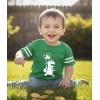 image:imageTstars St Patricks Day Dinosaur Shirt  Irish Shamrock Clover Infant amp Toddler Kids Tee for Boys GirlsTophat J  Green