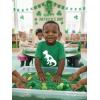 image:imageTstars St Patricks Day Dinosaur Shirt  Irish Shamrock Clover Infant amp Toddler Kids Tee for Boys GirlsTrex  Green