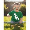 image:imageTstars St Patricks Day Dinosaur Shirt  Irish Shamrock Clover Infant amp Toddler Kids Tee for Boys GirlsTrex  Green