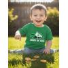image:imageTstars St Patricks Day Dinosaur Shirt  Irish Shamrock Clover Infant amp Toddler Kids Tee for Boys GirlsTruck  Green