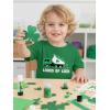 image:imageTstars St Patricks Day Dinosaur Shirt  Irish Shamrock Clover Infant amp Toddler Kids Tee for Boys GirlsTruck  Green