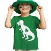 image:imageTstars St Patricks Day Dinosaur Shirt  Irish Shamrock Clover Infant amp Toddler Kids Tee for Boys GirlsTrex  Green