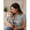 image:imageTstars Our First Mothers Day Baby Outfit Matching Gifts  Mommy and Me Matching Outfits  First Time Mommy Mothers Day GiftHeart F  Gray Mom  Gray Baby