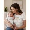image:imageTstars Our First Mothers Day Baby Outfit Matching Gifts  Mommy and Me Matching Outfits  First Time Mommy Mothers Day GiftHeart F  White Mom  White Baby