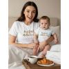 image:imageTstars Our First Mothers Day Baby Outfit Matching Gifts  Mommy and Me Matching Outfits  First Time Mommy Mothers Day GiftHeart F  White Mom  White Baby