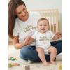 image:imageTstars Our First Mothers Day Baby Outfit Matching Gifts  Mommy and Me Matching Outfits  First Time Mommy Mothers Day GiftHeart F  White Mom  White Baby